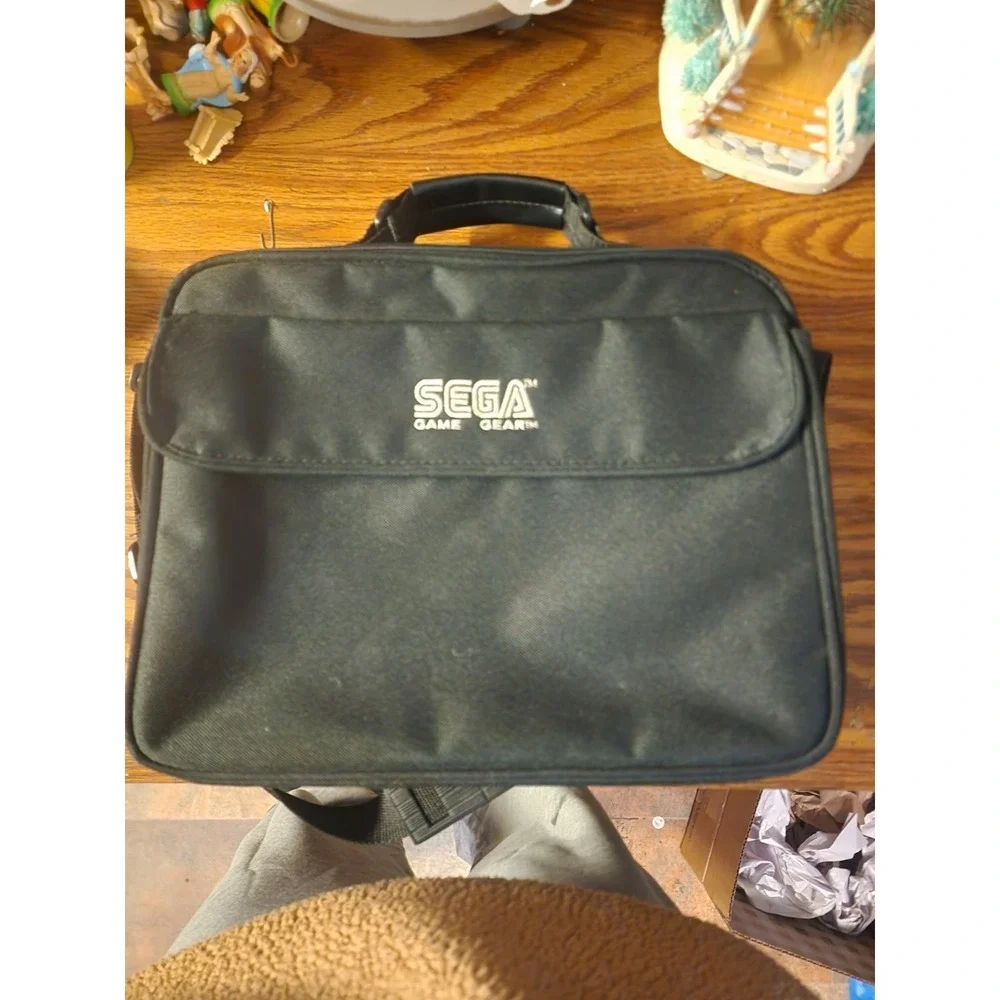 Vintage Official Sega Game Gear Deluxe Carrying Case‎ Messenger Bag, Rare OEM